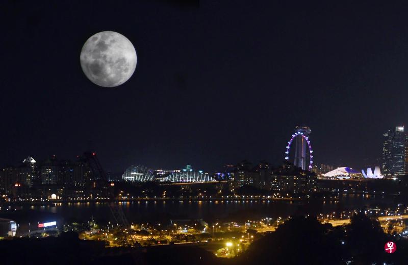 4月27日 星期二 晚上将出现超级月亮 21年第二大满月 赏月好时机 Johornow 就在柔佛by Now Media Group Sdn Bhd